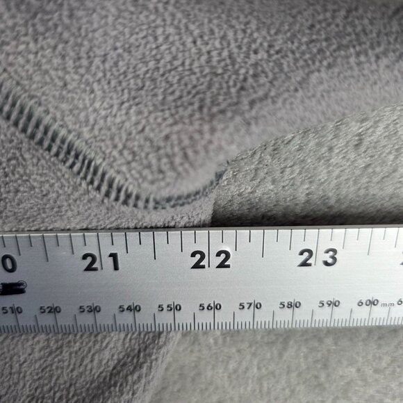 Womens Patagonia Gray 1/4 Zip Fleece Pullover Lightweight 100% Polyester Size M - Picture 5 of 7